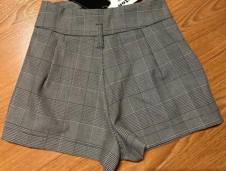 Karo / kockovane mexton sortky 34, 34 / xs