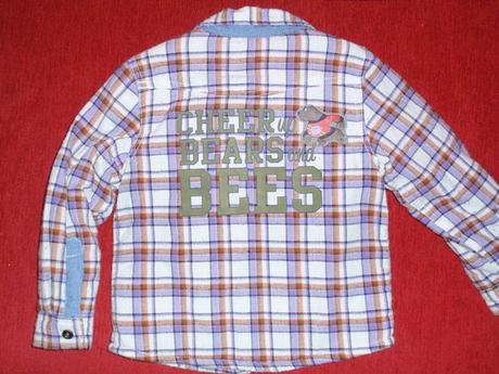 Zateplená košeľa, chicco,98