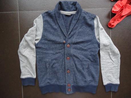 Elegantná college mikina s límcom vel. 9, next,134