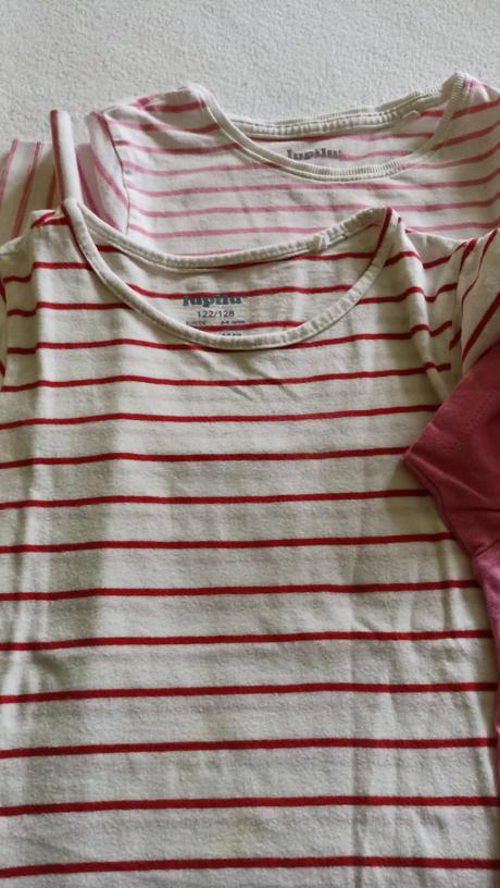 10x tričko s krátkym rukávom 122/128, lupilu,122