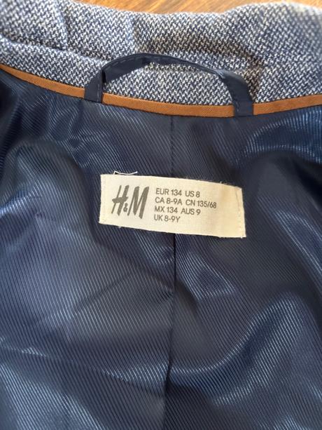 Sako veľkosť 134, h&m,134