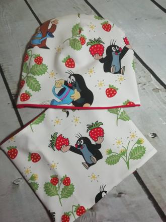 Čiapka +nákrčník, 46 - 58