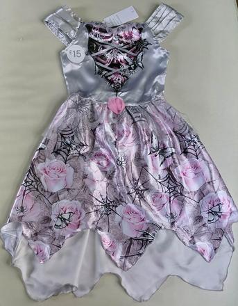 110/116 novy kostym upírova nevesta,5-6 r., 