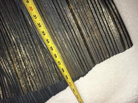 Zlata plisovana sukna yfk, 146