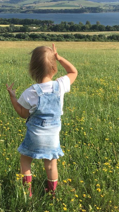 Riflová suknička, 98