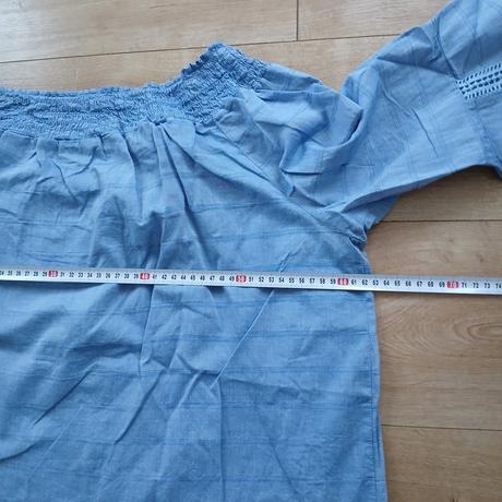 Carmen belasá blúzka s 3/4 rukávom, tchibo,46