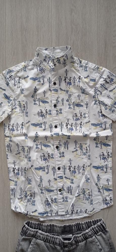 Kraťasy + košeľa, 158