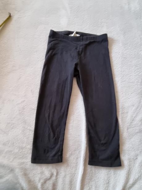 3/4 leginy, h&m,134