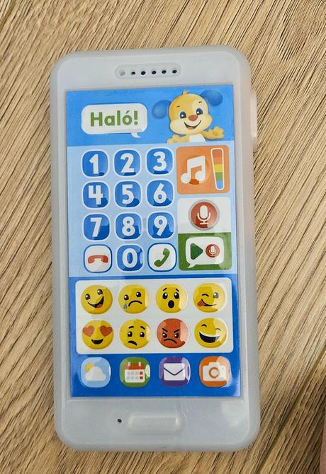 Fisher-price emoji inteligentný telefón sk,