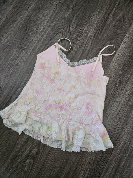 Romanticky top xs-s, s