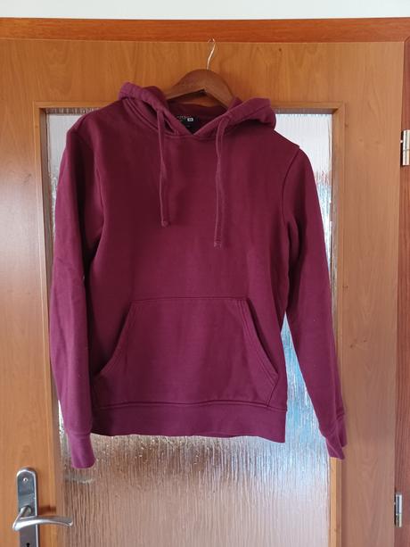 Zateplená mikina crop, xs