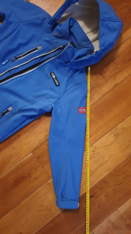 Kvalitná softshellová bunda, trollkids,140