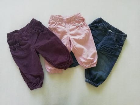 Nohavice pre dievčatko veľ. 74, h&m,74