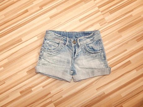 Riflové šortky, zara,110