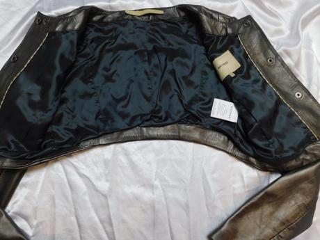 Luxusna kožena bunda/bolerko, 34