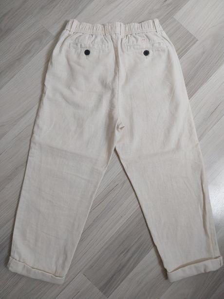 Ľanové nohavice zara, zara,128