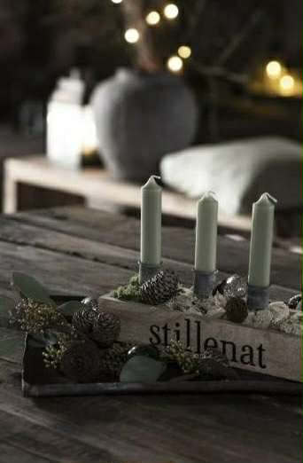 Sviečky svetlo zelené - 4 ks ( sada ),