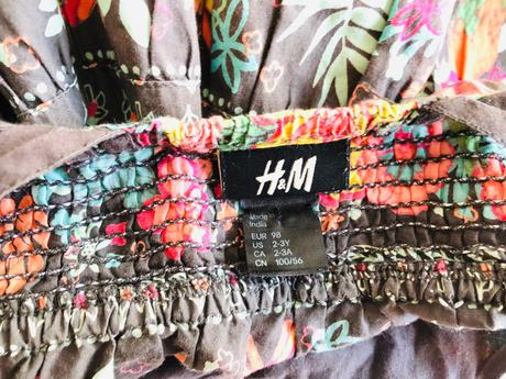 Letné šaty, h&m,98