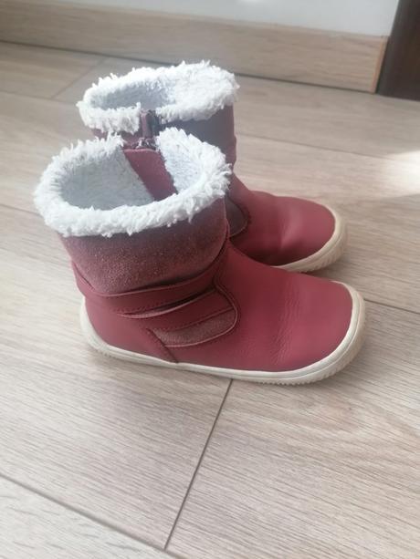 Protetika zimné čižmičky barefoot lyda terakota, protetika,26