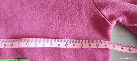 Mikina na zips bambula, 110