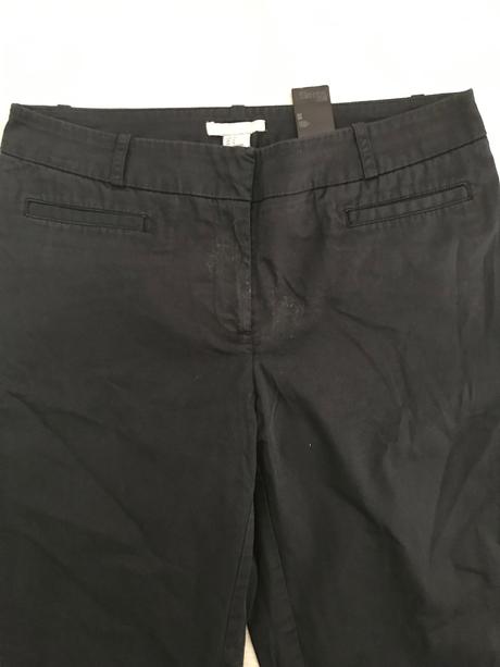 Čierne nohavice, h&m,38