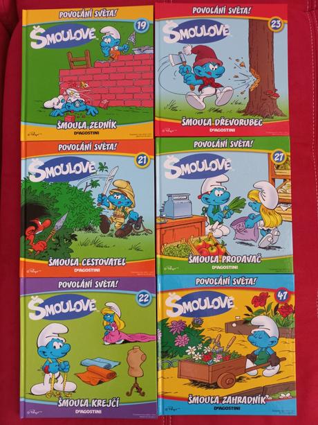 Knižky šmolkovia povolania sveta, 