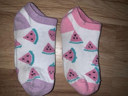 Melónove ponožky 27/30, lupilu,30