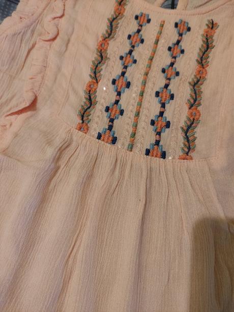 Vyšívana blúzka, tunika 140/146, st. bernard,140