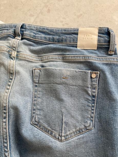 Džínsy zara, zara,40