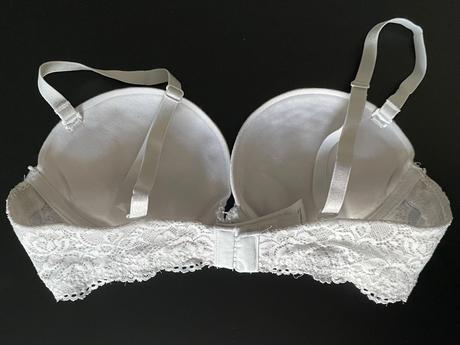 H&m vystužená super push-up s kosticami krajkou, h&m,75a