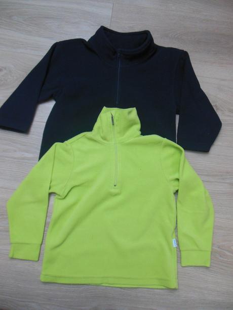 2 ks flísová mikinka, brugi,104