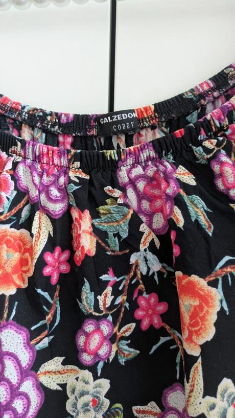 Kvietkované dlhé šaty calzedonia, calzedonia,s