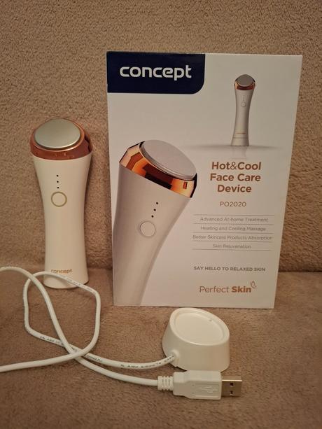Masážny prístroj na tvár concept hot&cool po2020, 