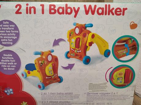 Playgo chodítko a odrážadlo (2v1), 