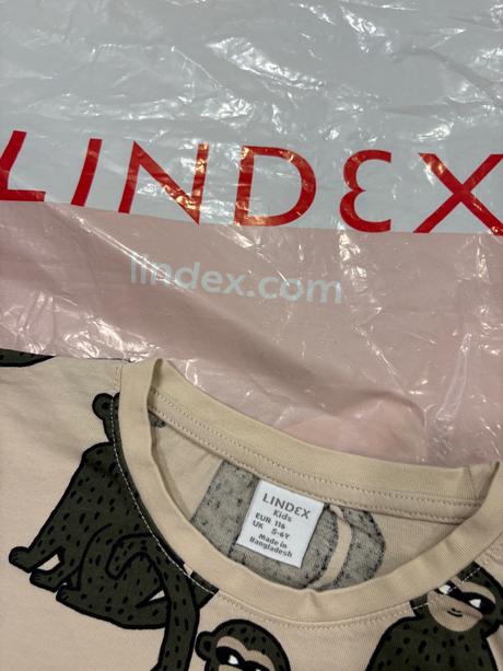 Lindex tričko s opičkami č.116, lindex,116