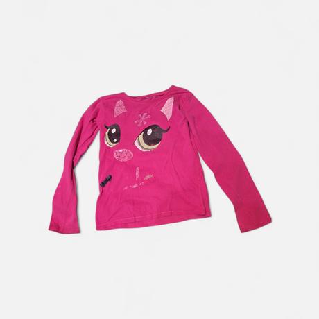 Dievčenské bavlnené tričko, 140