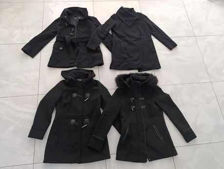 Dámsky kabát 4ks skvely stav, benetton,m