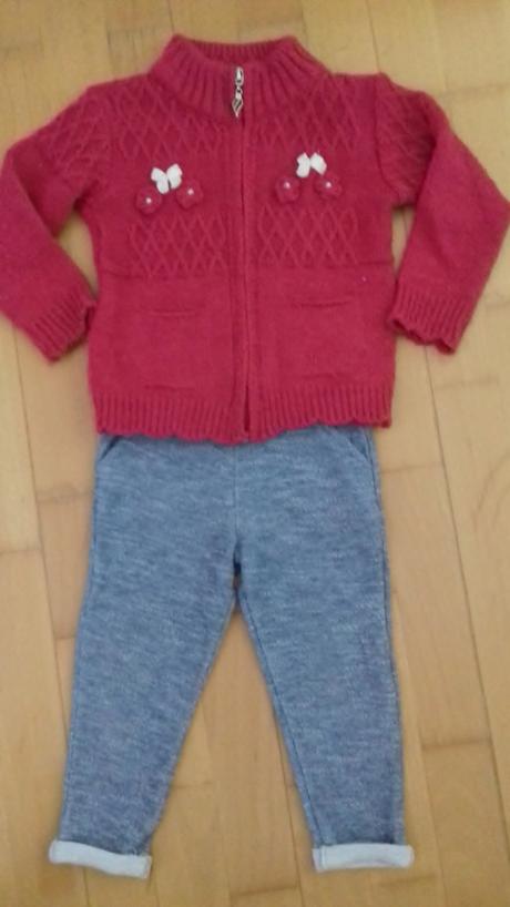 Svetrik a nohavice velkost 92, 92