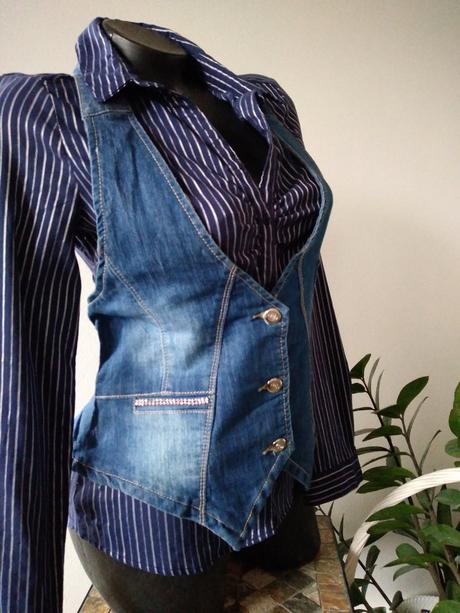 Džínsová vesta l, l