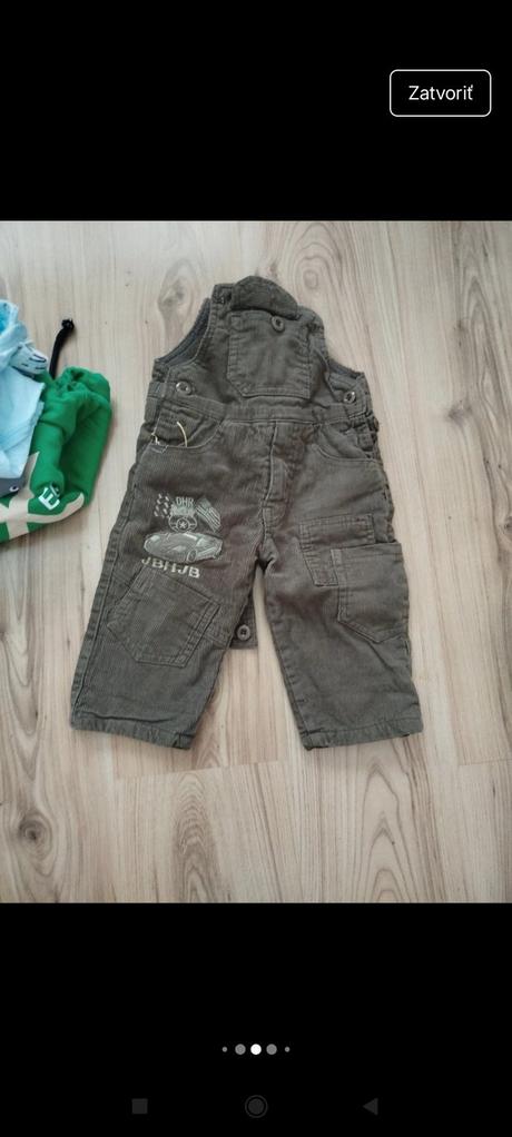 Vrece oblečenia, 68–80