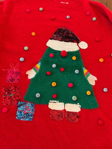 Vianočný sveter top stav, next,164