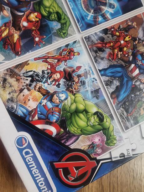 Puzzle marvel avangers 4v1,