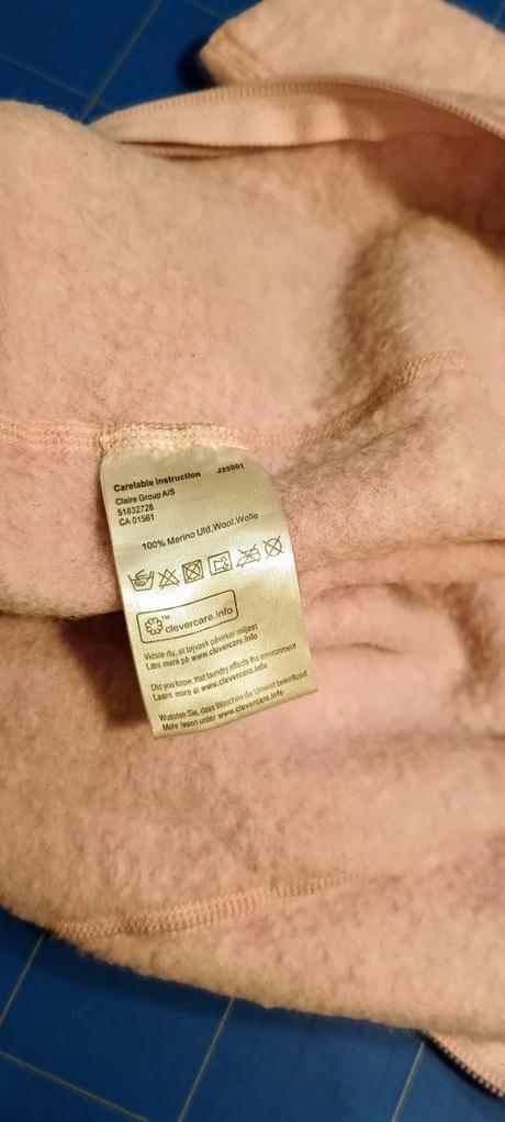 Merino overal hust & claire 0m, 50