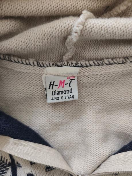 Chlapčenský sveter s kapucňou, h&m,116