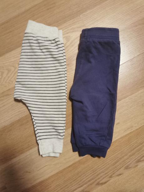 2 x tepláky, zara,74