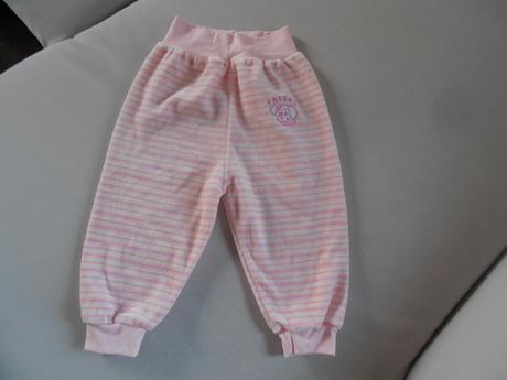 Kojenecké nohavice č. 80 ružové, baby club,80