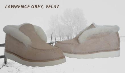 Lawrence grey, kožené boty na zimu, veľ.37, 37