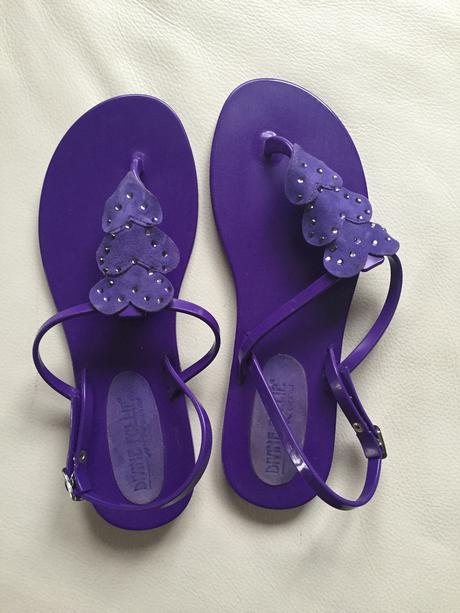 Sandále na nízkom opätku, 39