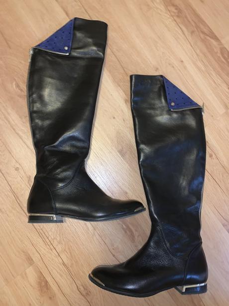 Kožené čižmy victim, 36