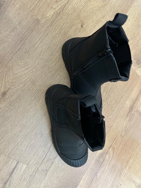 Čierne členkové čižmy, reserved,36